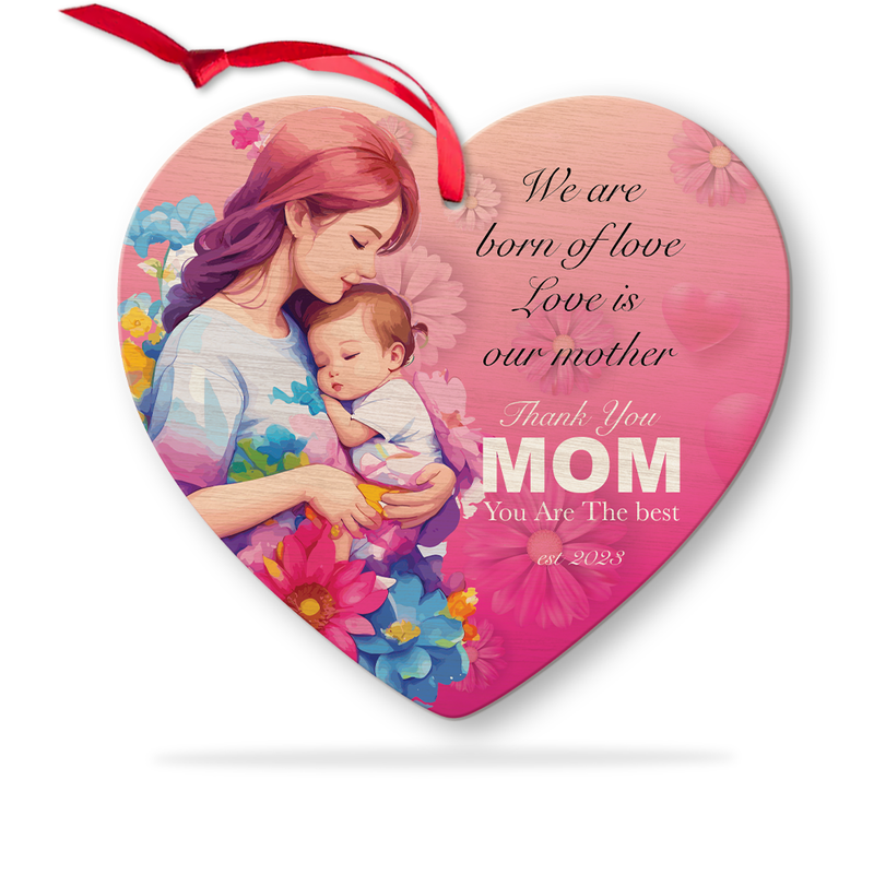Personalized Wooden Ornament