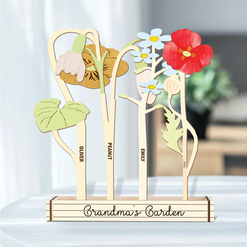 Personalized Wooden Parterre