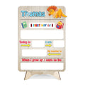 Personalized Wooden Reusable School Sign