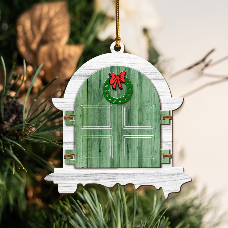 Personalized Christmas Door Ornament