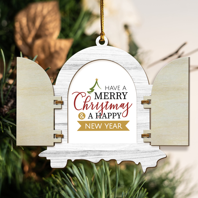 Personalized Christmas Door Ornament