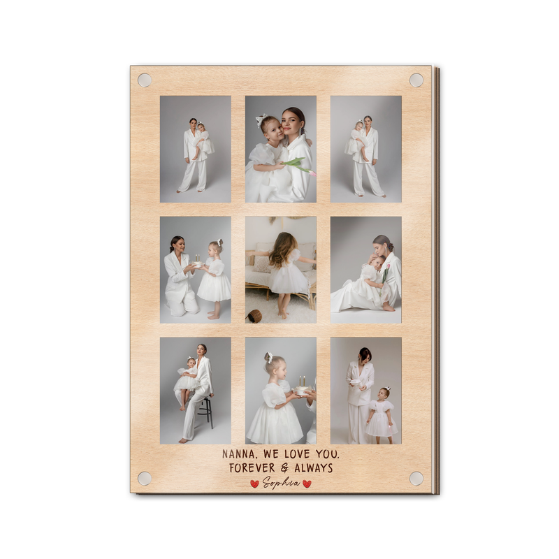 Custom Shape Collage Frame