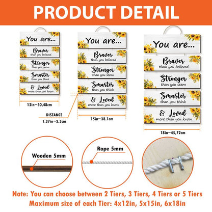 Personalized Multi Tier Sign