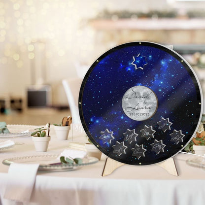 Personalized Wedding Guest Book with Led Lights