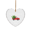 Personalized Glass Ornament - US