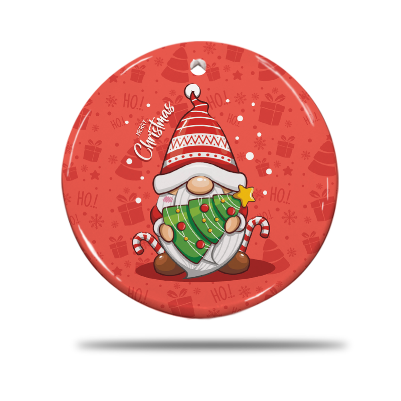 Personalized Ceramic Ornament - US