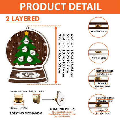 Personalized Rotating Ornament