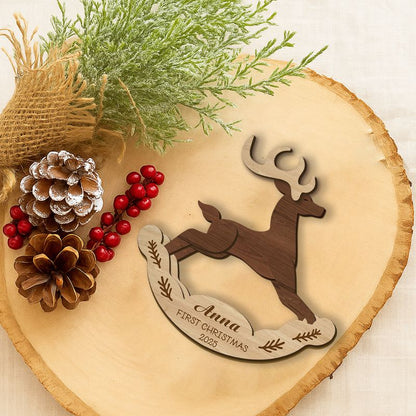 Personalized Seesaw Ornament