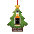 Personalized Shooter Bottle Holder Ornament