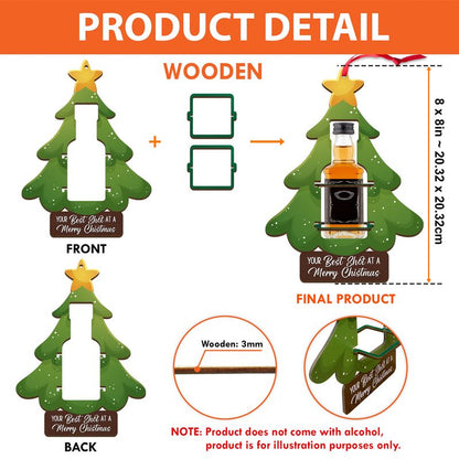 Personalized Shooter Bottle Holder Ornament
