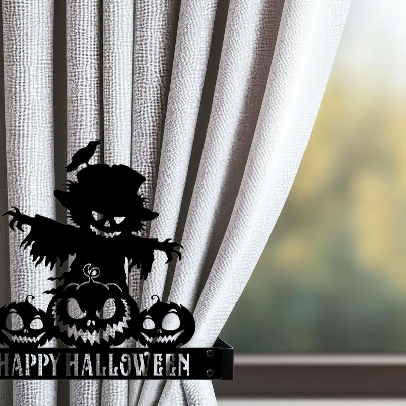 Personalized Metal Curtain Holder