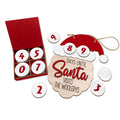 Personalized Wooden Countdown Sign With Piece And Box