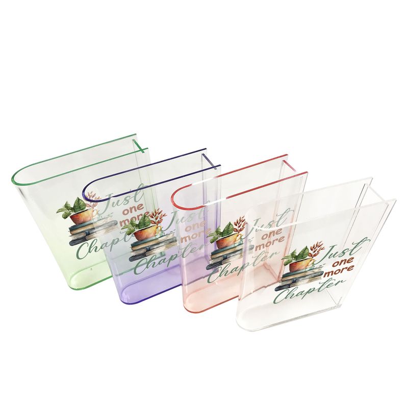 Personalized Acrylic Book Vase