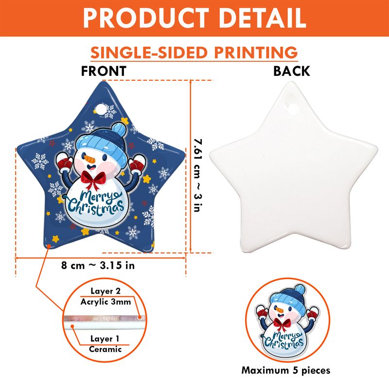 Personalized Ceramic Ornament