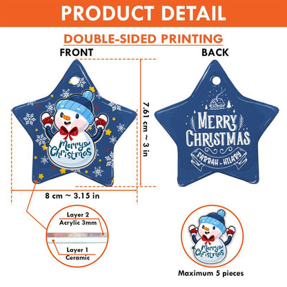 Personalized Ceramic Ornament