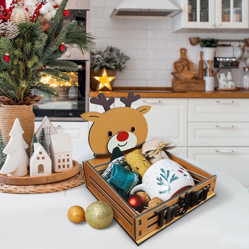 Personalized Wooden Storage Crate