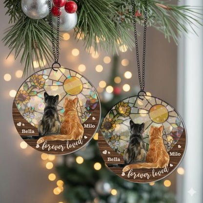Personalized Wooden And Holographic Suncatcher