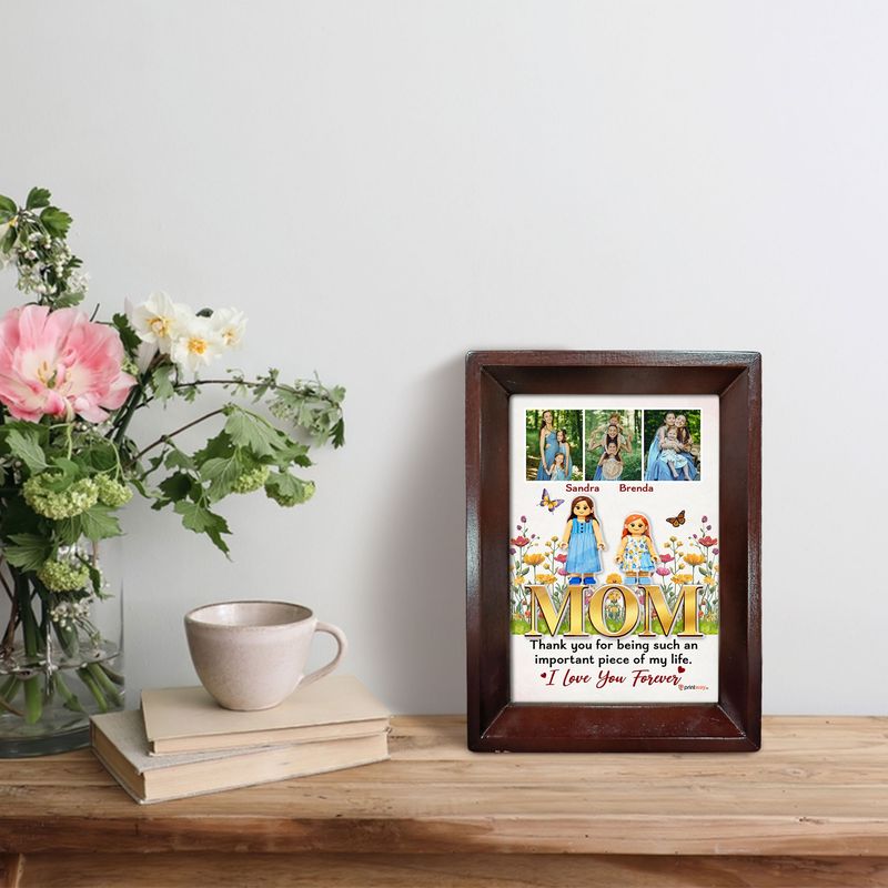 Personalized Wooden Art Piece With Frame