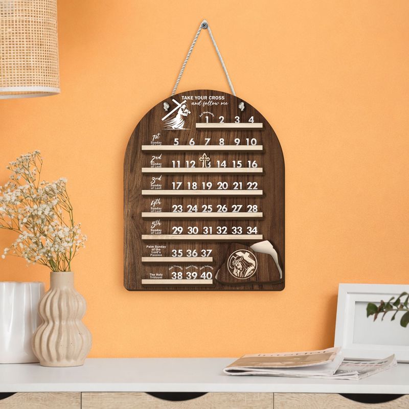 Personalized Wooden Calendar