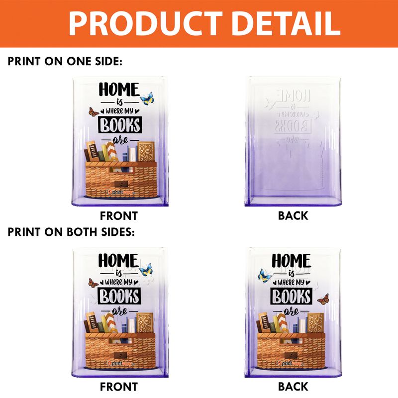 Personalized Acrylic Book Vase