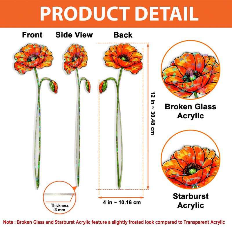 Personalized Acrylic Book Vase