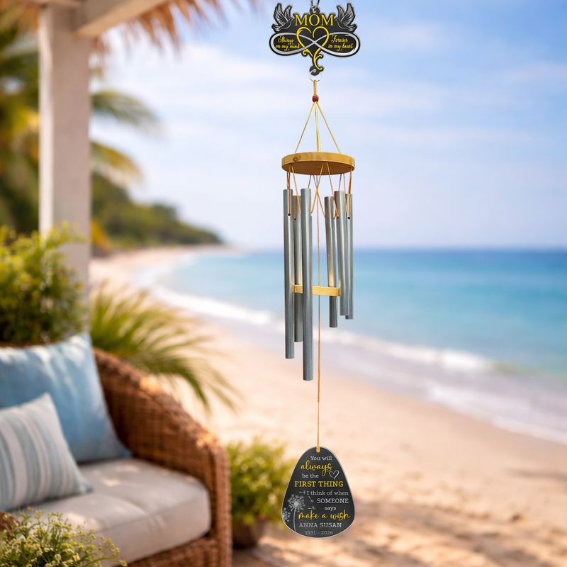 Personalized Aluminum Charms Wind Chime