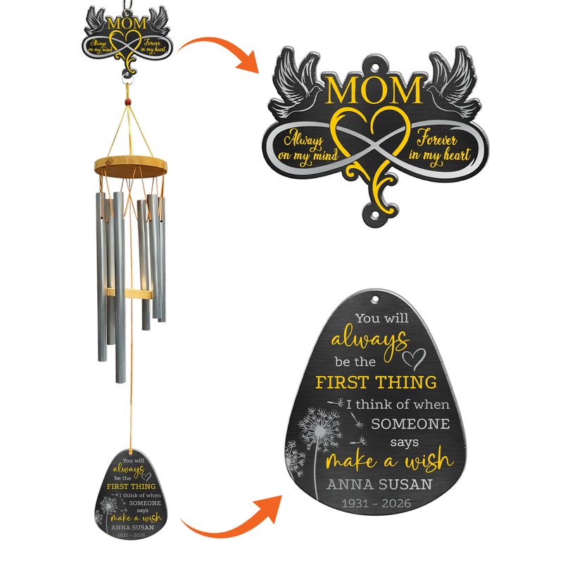 Custom Shape Aluminum Charms Wind Chime
