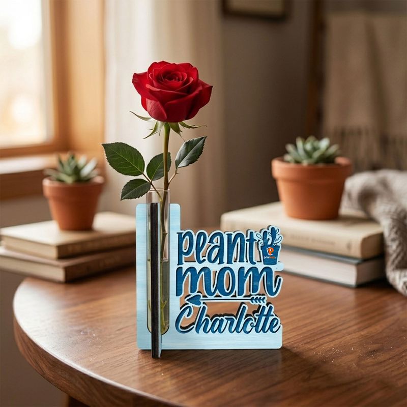 Personalized Wooden Plant Propagation Station