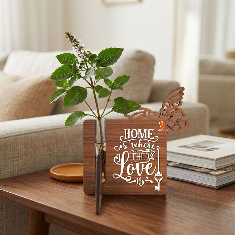 Personalized Wooden Plant Propagation Station