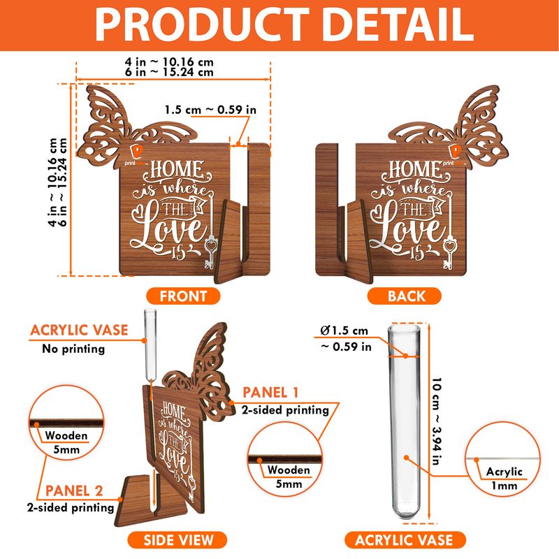 Personalized Wooden Plant Propagation Station