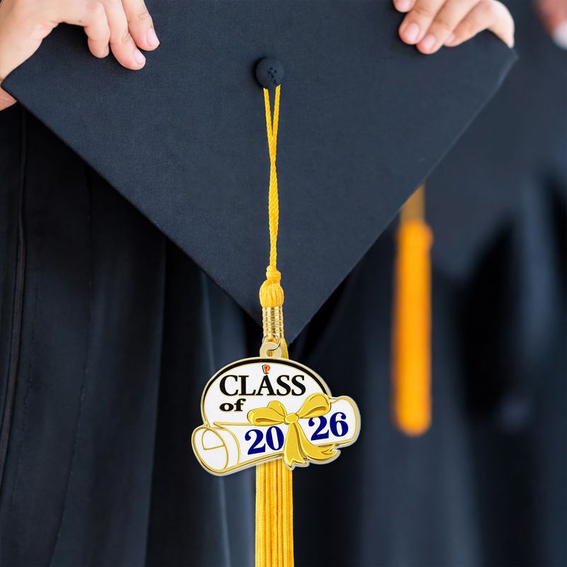 Personalized Graduation Tassel With Acrylic Charm